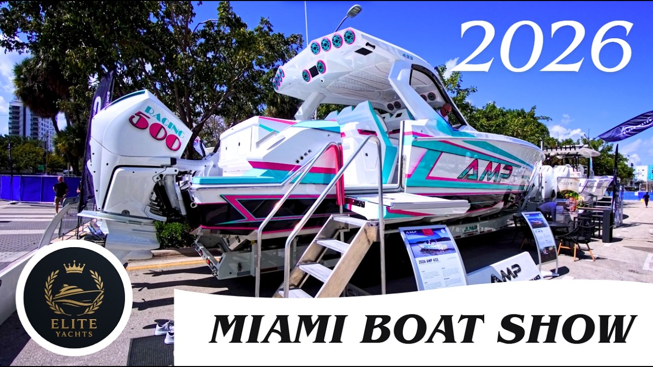 Miami International Boat Show 2026 | Walkthrough Part 2