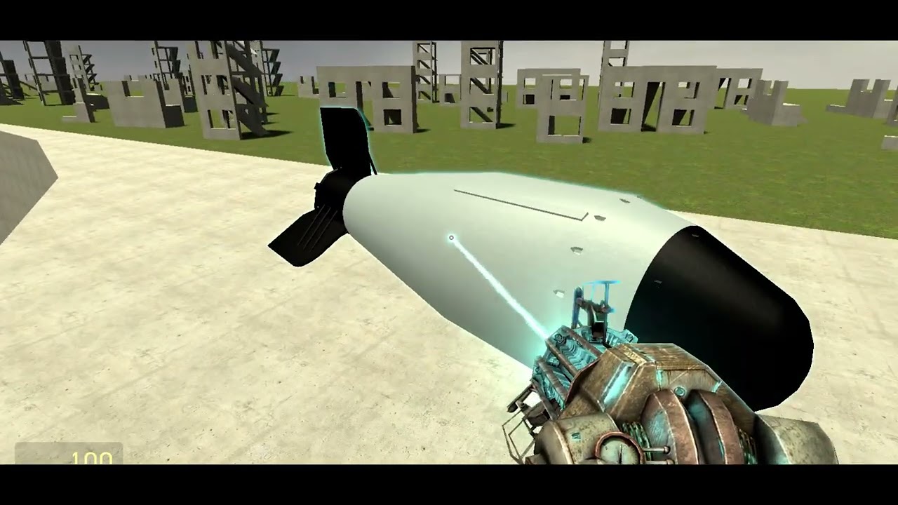 testando bombas no gmod