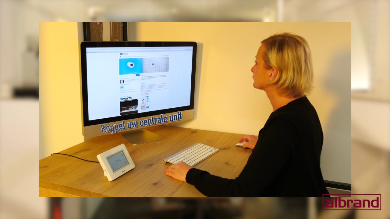 Albrand Vision regeling: een account aanmaken