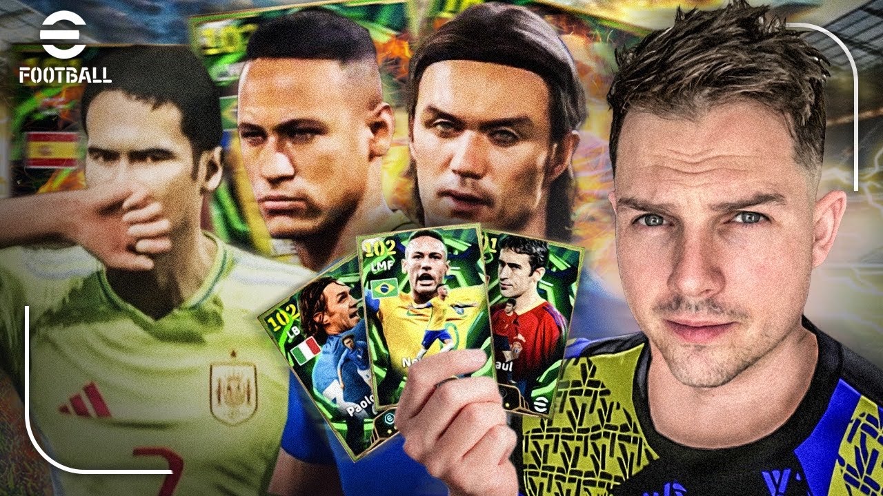 Neymar, Maldini & Raul Builds & Training in eFootball 26