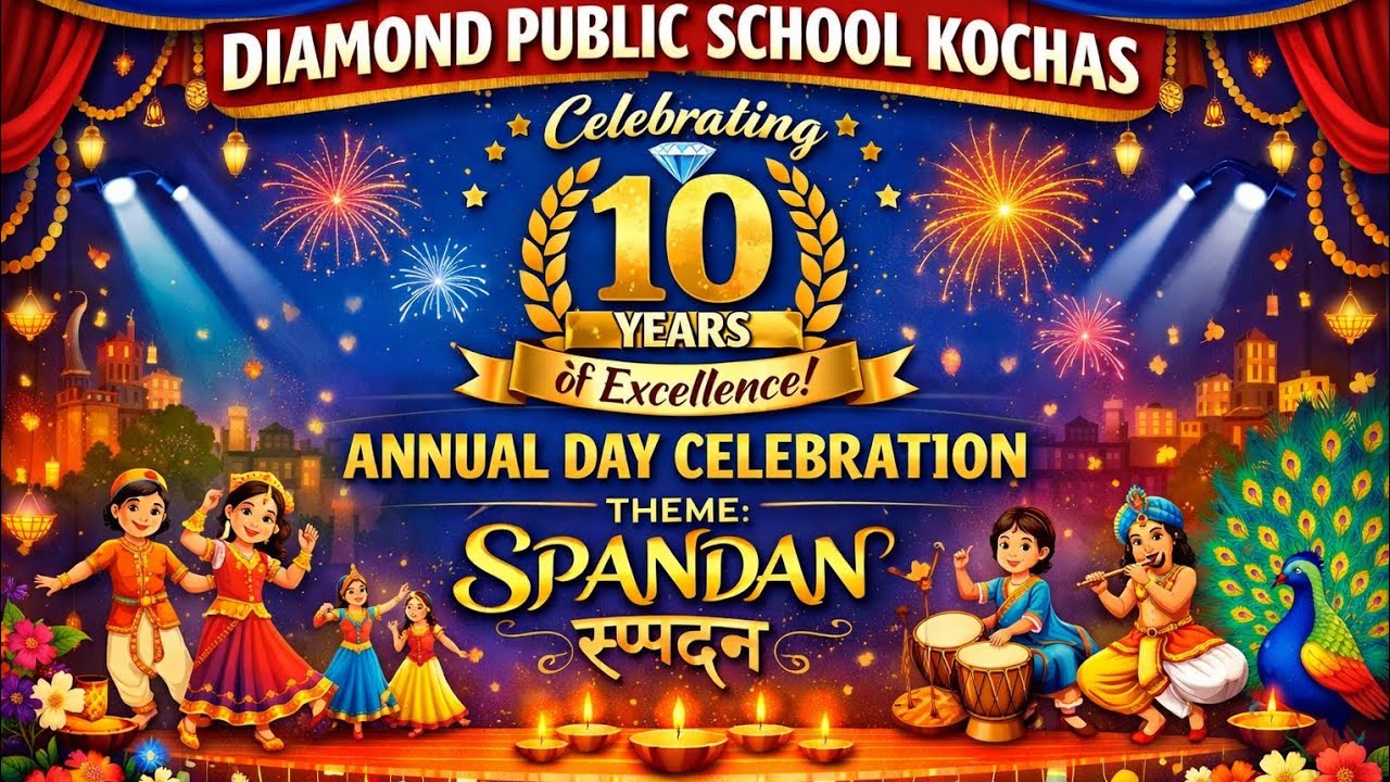 Spandan:. Diamond Public School, Kochas (Annual Day Celebration) Part -2