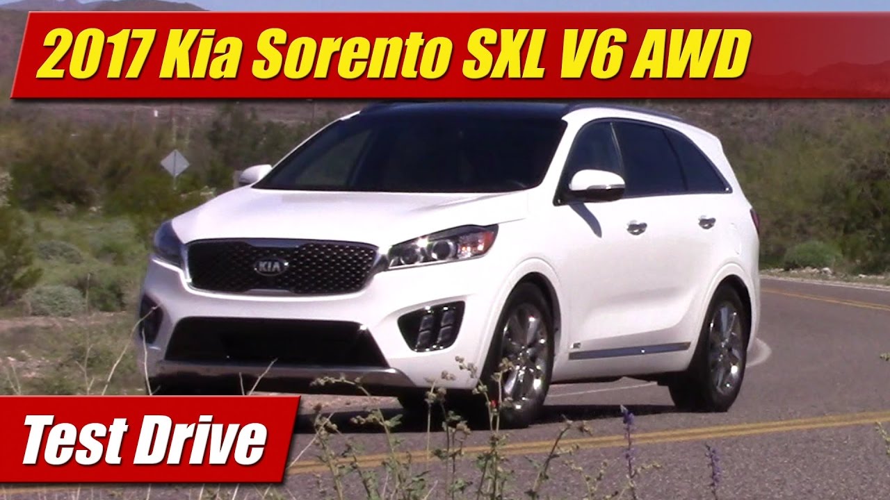 2017 Kia Sorento SXL V6 AWD: Test Drive