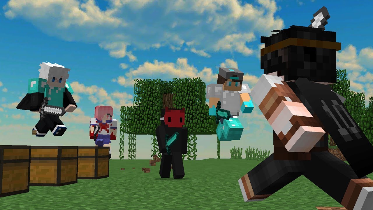 full gameplay de hg + eu contra 4 players de time :p