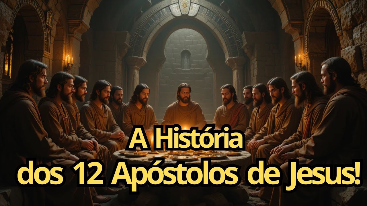 A Hist&oacute;ria da Vida e Morte dos 12 Ap&oacute;stolos de Jesus!