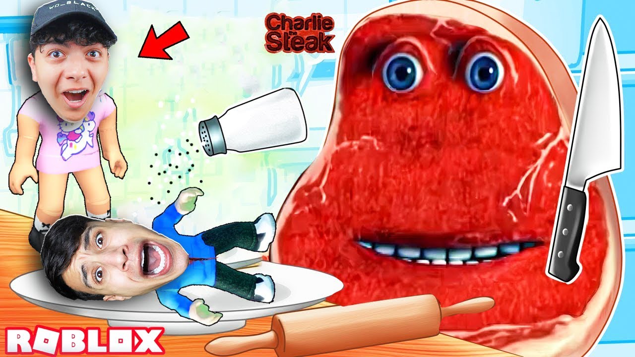 الهروب من منزل رجل اللحمة الشرير مع اخويا سحس الفأر(سرقنا المنزل).. | Roblox !! 😱🔥