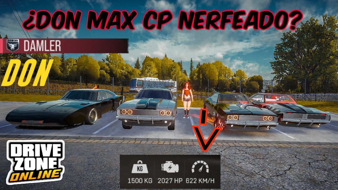 😭 ¿ DON NERFEADO? 😭 | DRIVE ZONE ONLINE | DON MAX CP - 💥CARRERAS Y PRUEBAS DE RENDIMIENTO💥
