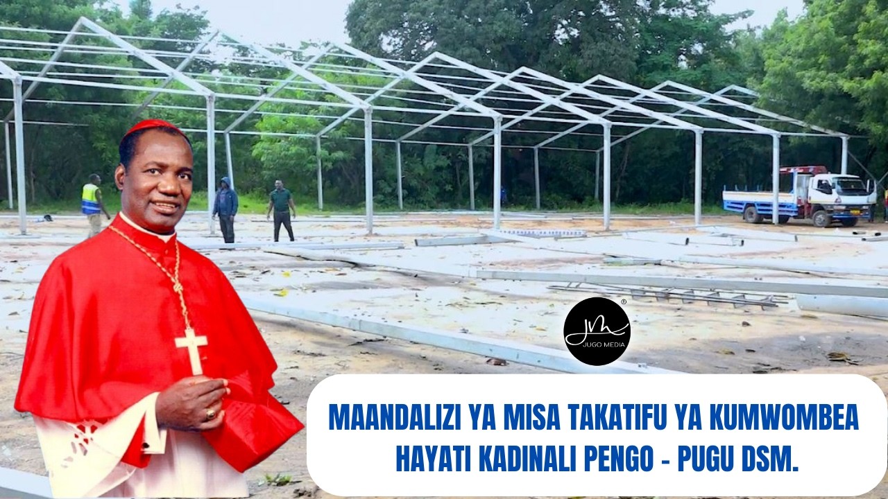 Maandalizi ya Misa Takatifu ya Mazishi ya Mwadhama Polycarp Kadinali Pengo | Pugu Dar es Salaam.