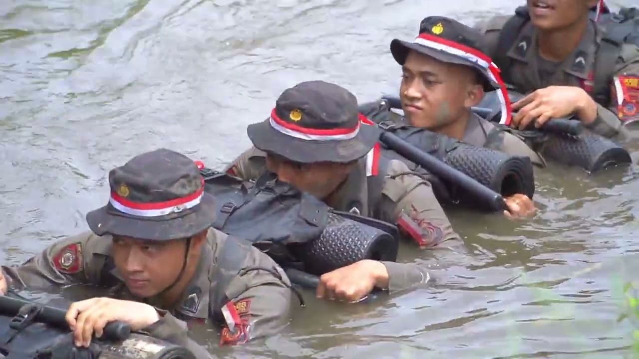 Pembinaan Tradisi Pembaretan Bintara Remaja Polres Tasikmalaya angkatan ke - 50 TA. 2024