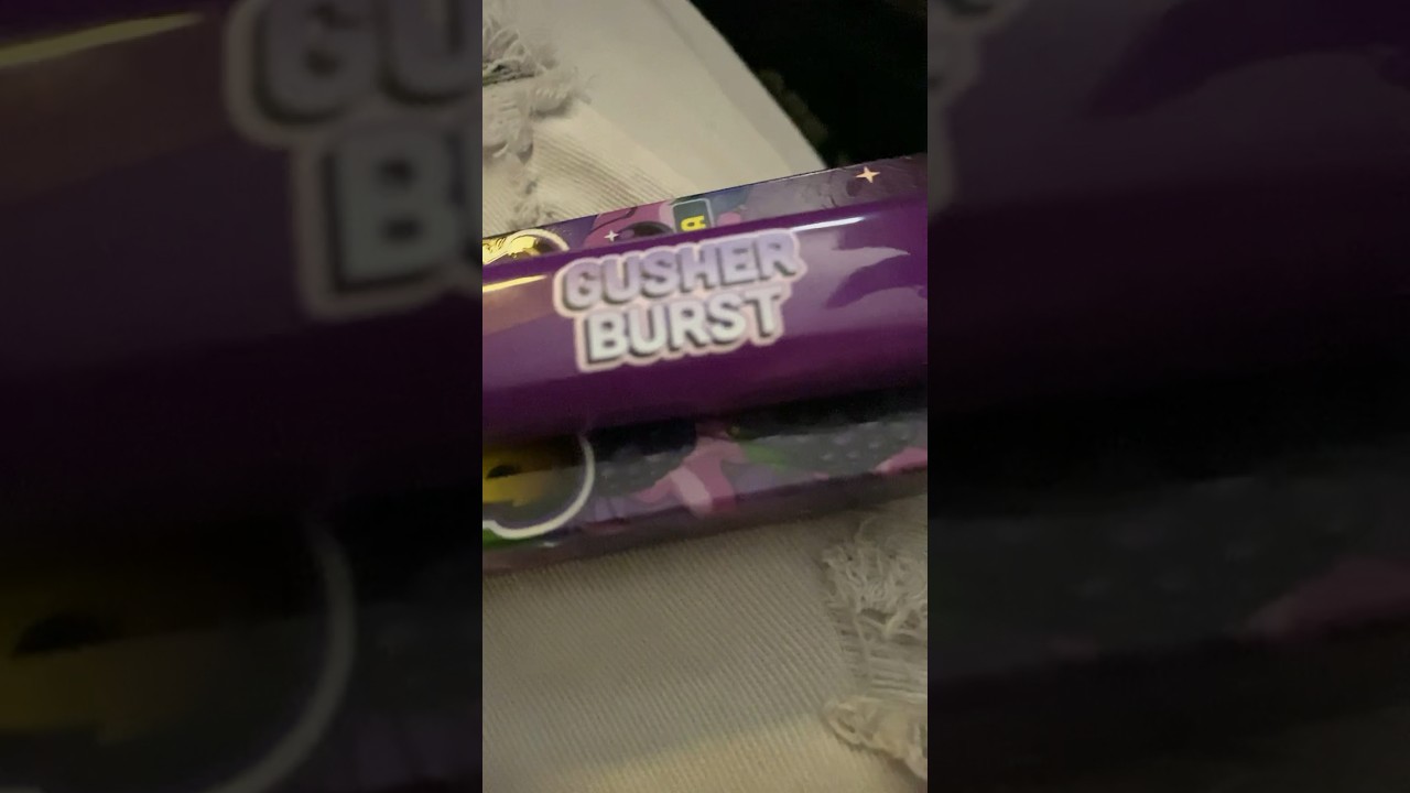 Gusher Burst! #rips #burst #faded #gushers #gusher #fire #pen #roadto1k #420 #purple #rollerkush