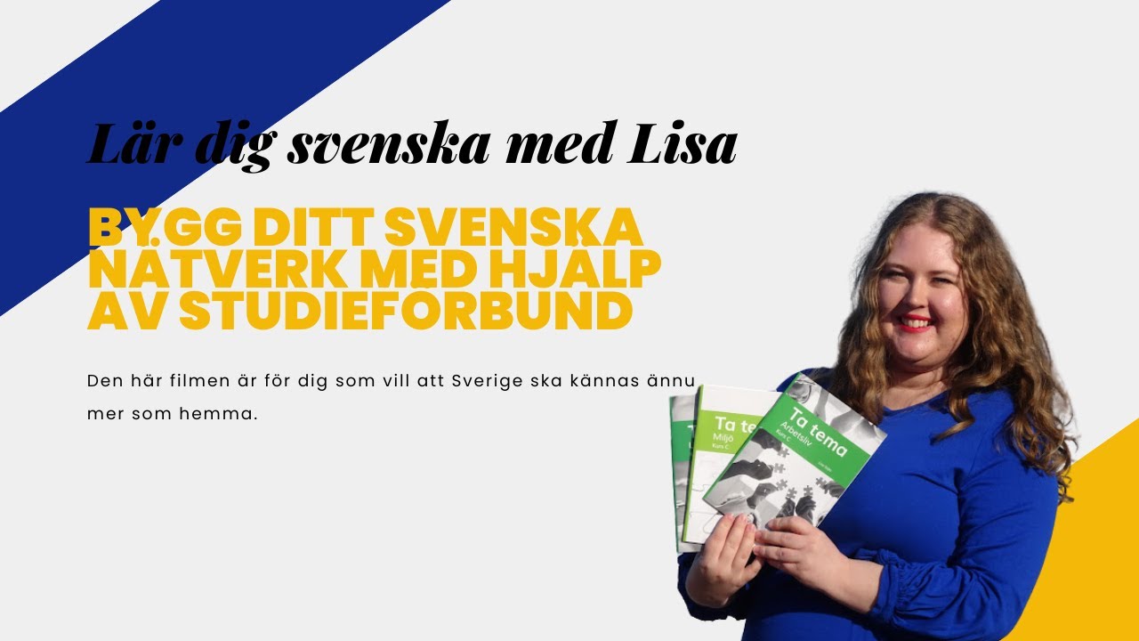 Skapa ditt nätverk i Sverige med hjälp av studieförbund