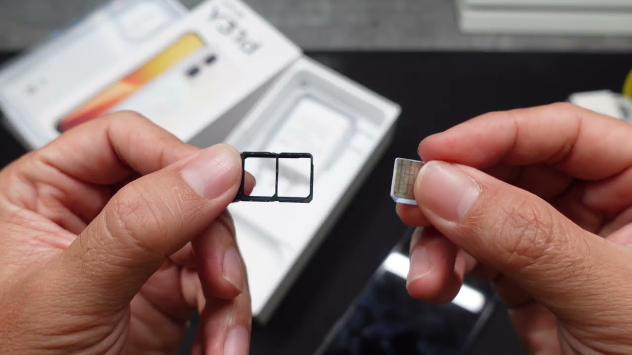 How To INSERT SIM & MicroSD Card On VIVO Y31d