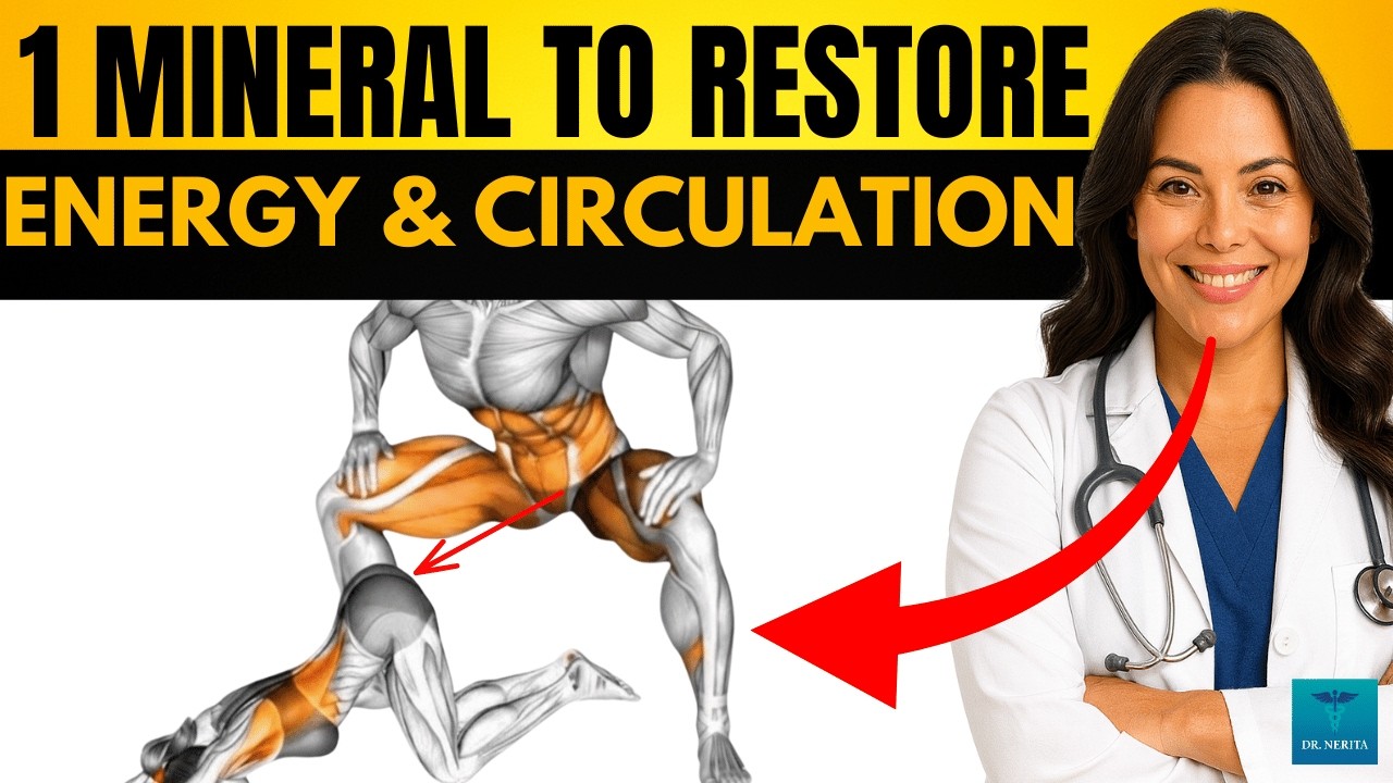 Urologist Explains: How One Mineral Restores Energy and Circulation After 60 | Dr. Nerita