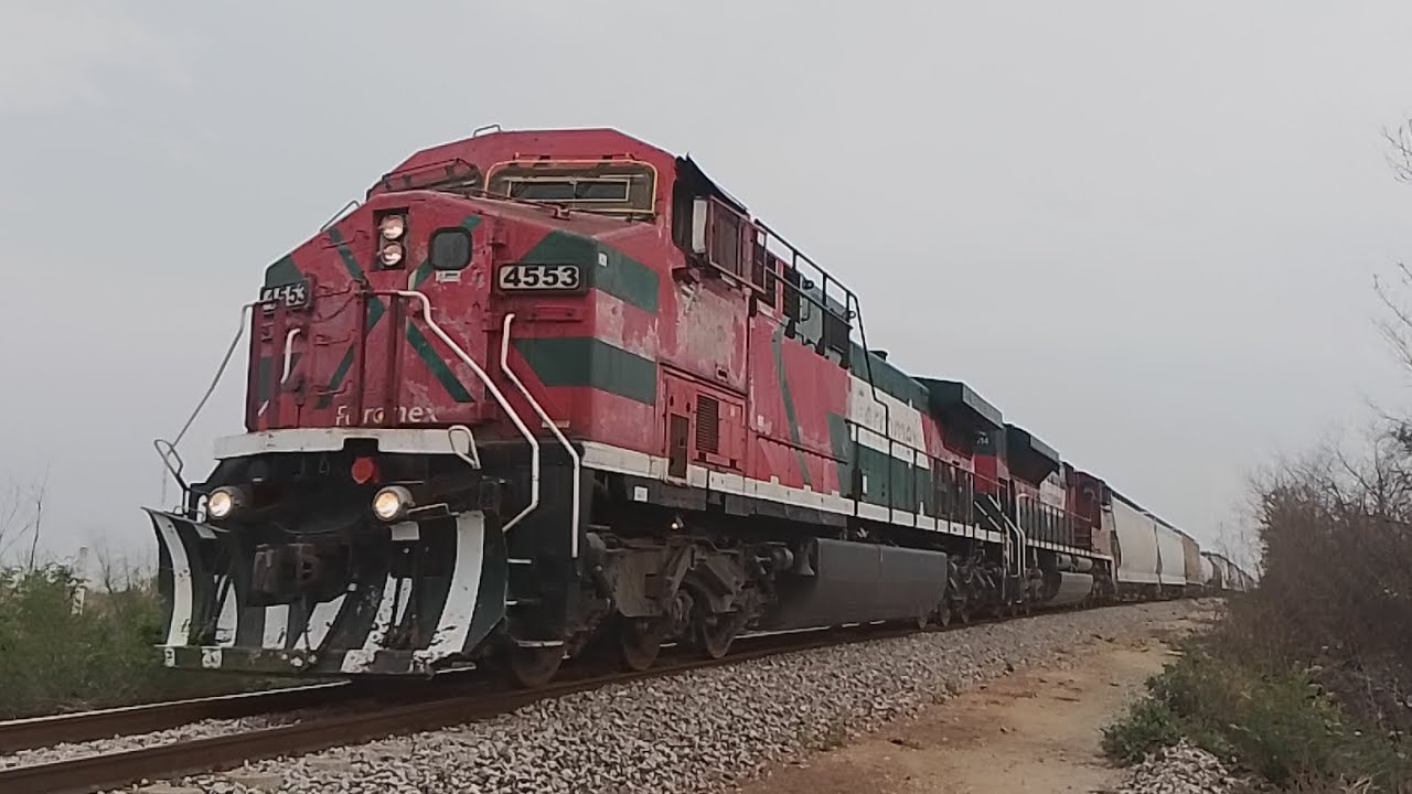 3 pájaros de un tiro, grabando 3 trenes largos en un solo día a toda velocidad