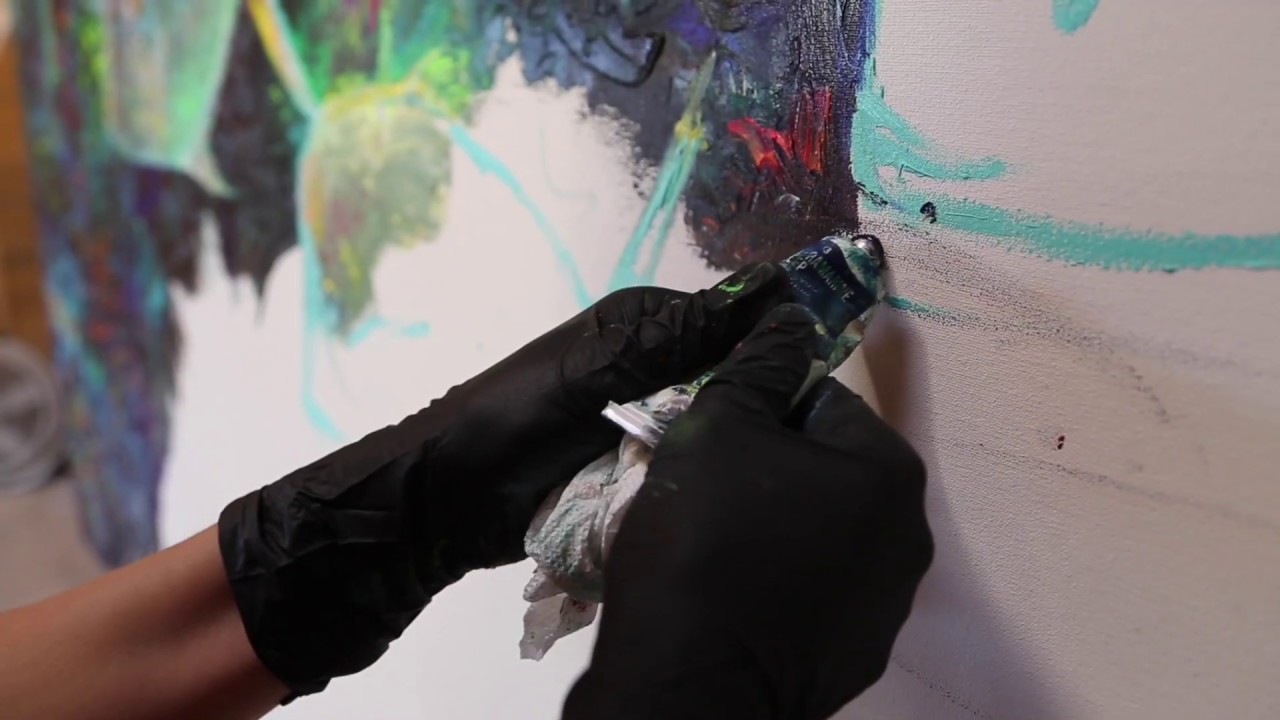 New Iris Scott Finger Painting 
