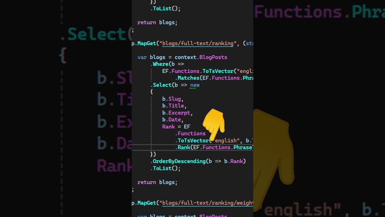 Full-Text Search with EF Core + Postgres