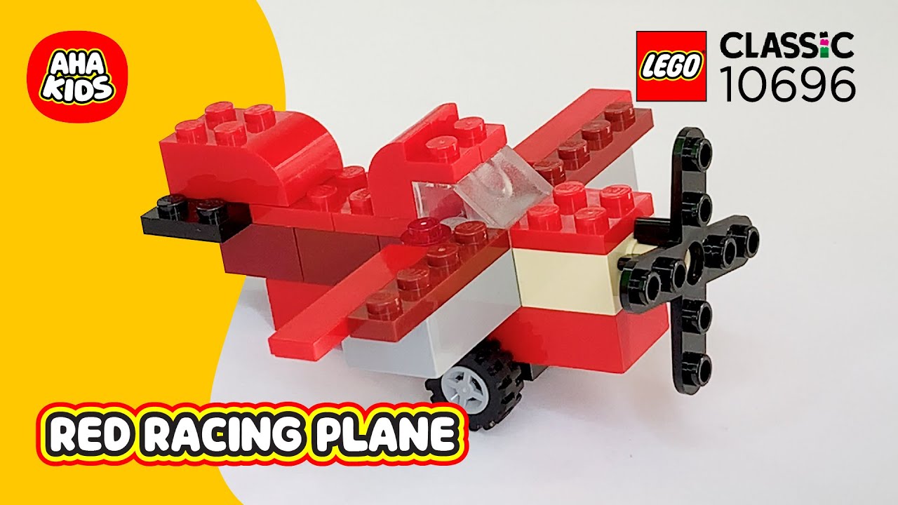 LEGO Classic 10696 Red Racing Plane Building Instructions