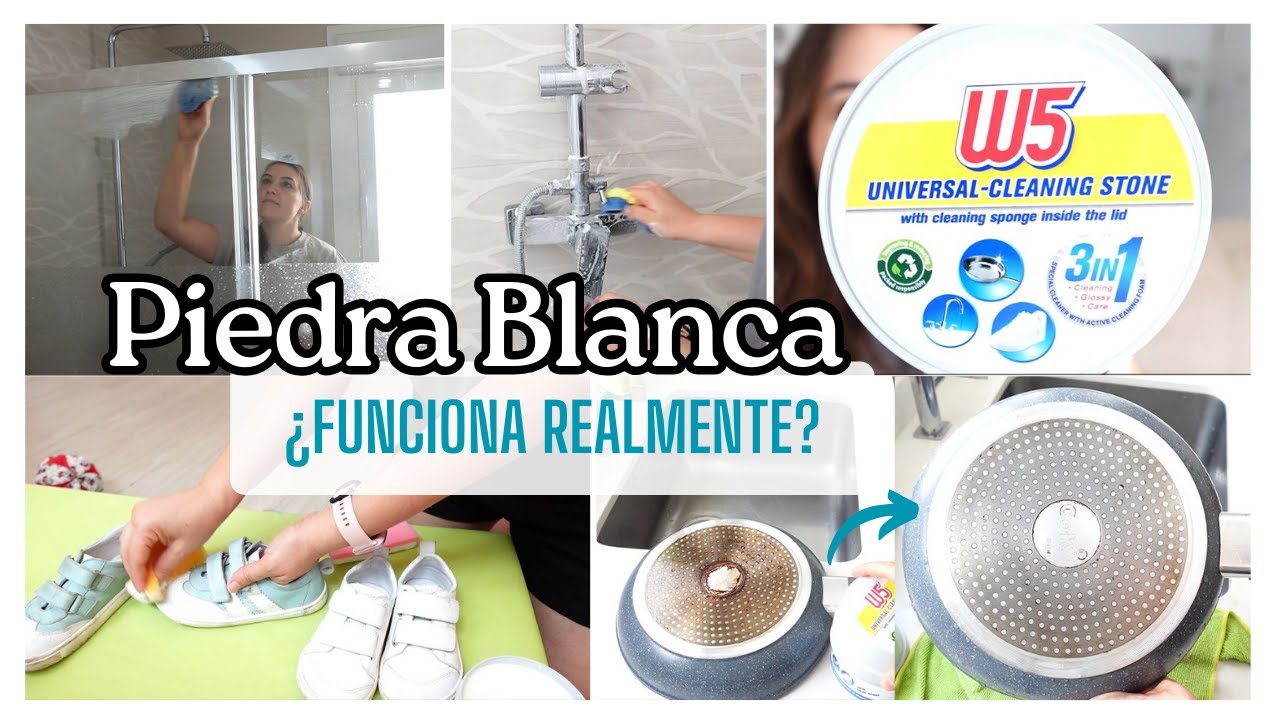 Probando la Piedra Blanca W5 de Lidl en 7 superficies ¿Funciona?