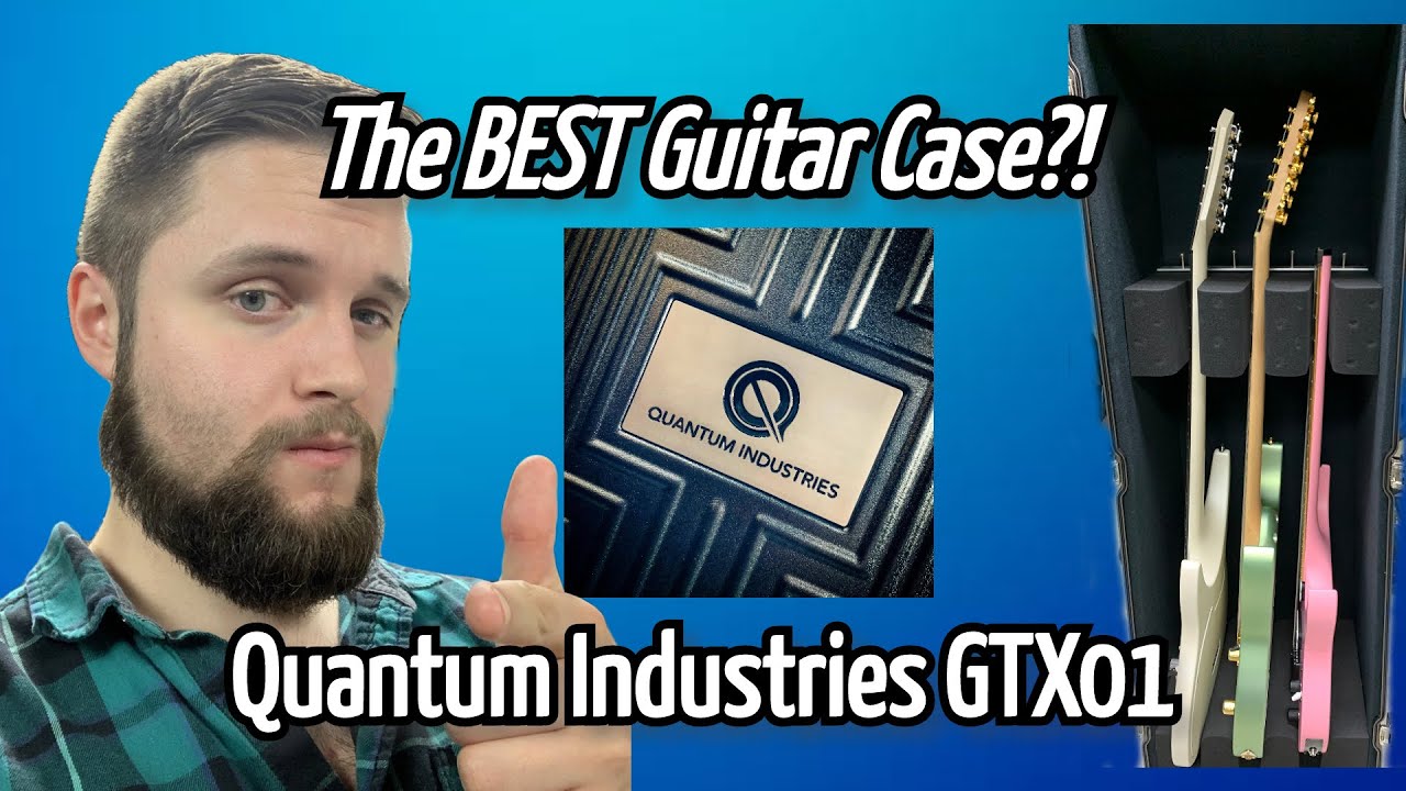 Quantum Industries GTX01 Pro Guitar Case || Unboxing & Review