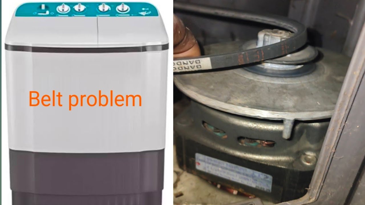 Lg 6kg Semi Automatic washing machine Belt problem 