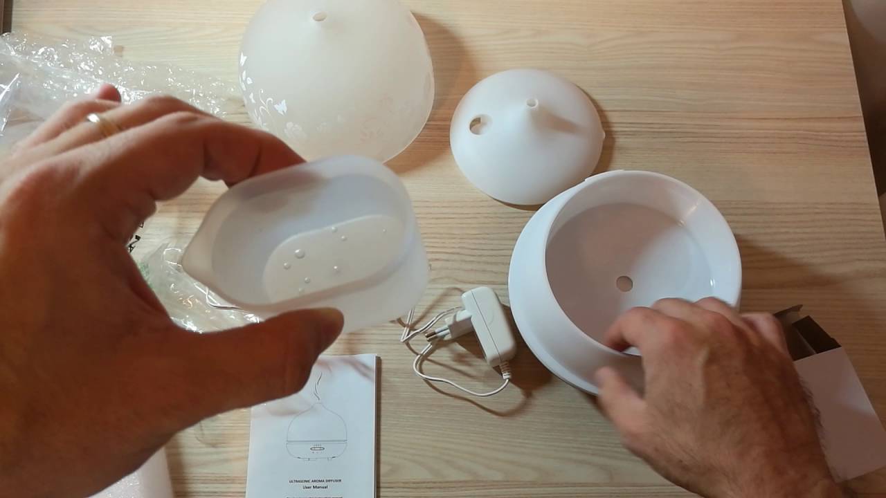 Recensione del Diffusore di Aromi e Oli Essenziali ad ultrasuoni in vetro ISELECTOR 500ml