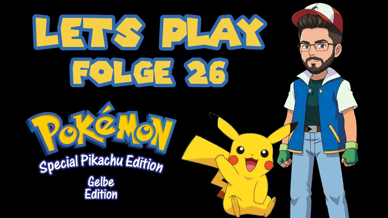 Let's Play - Pokémon Gelb - Folge 26: Das abgebrannte Haus!