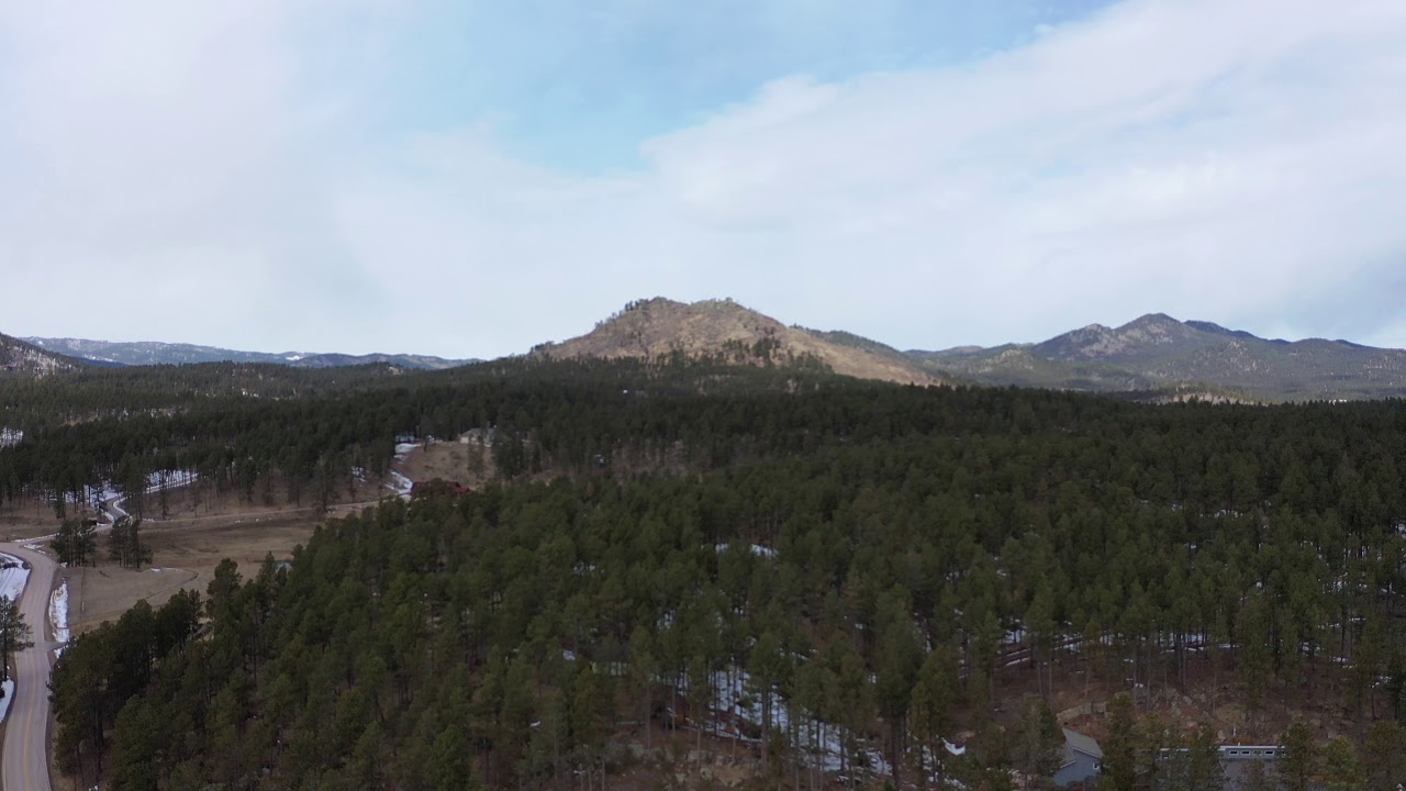 Drone Footage: Old Hill City Road, South Dakota 4 - DJI Mavic 2 Pro