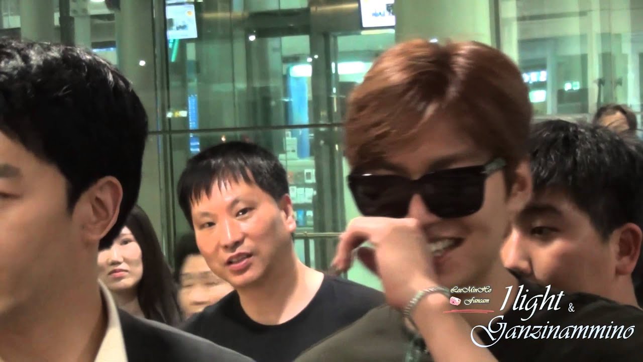 Lee Min Ho 20150808 Incheon Airport 입국