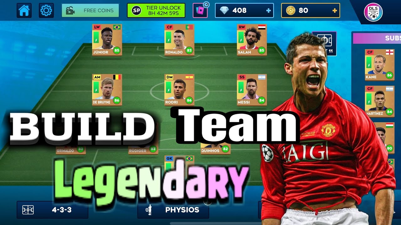 DLS 24 | Build Team Legendary Trên Dream League Soccer 2024.