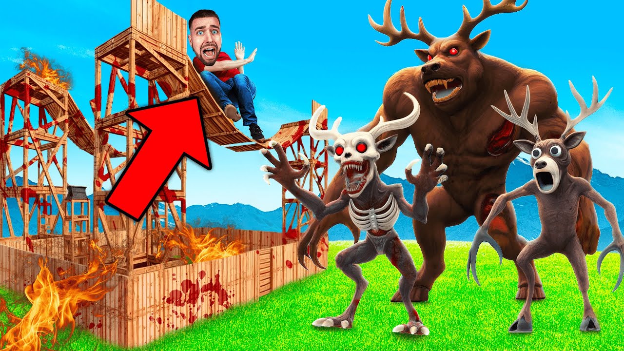 BASE S&Eacute;CURIS&Eacute;E vs CERF 99 NUITS DANS UNE FOR&Ecirc;T &Eacute;VOLUTION !!