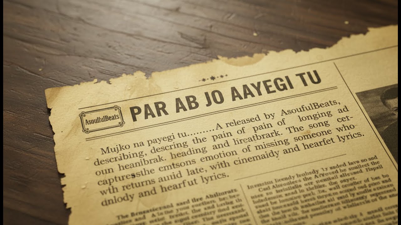 Par Ab Jo Aayegi Tu | Jab Samajh Aayega Toh Bohot Der Ho Jayegi