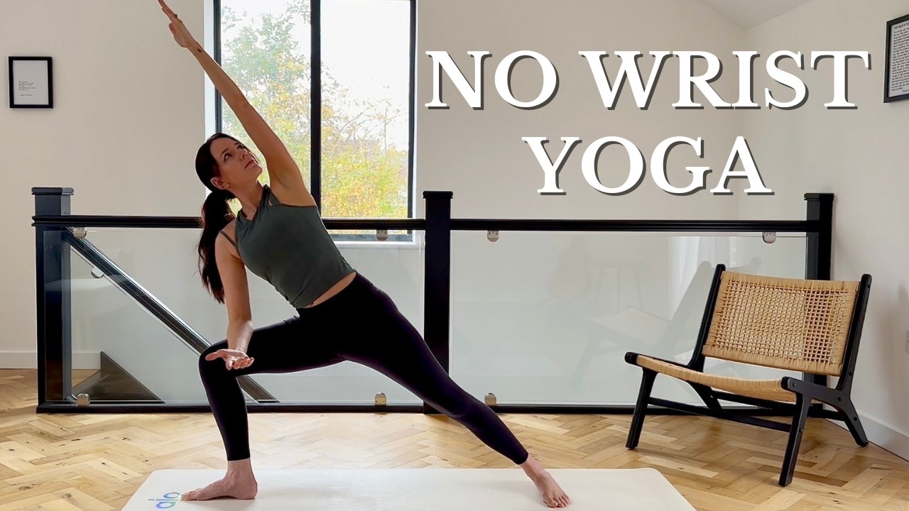 15 Min Hands-Free Yoga | No Wrist Flow for All Levels
