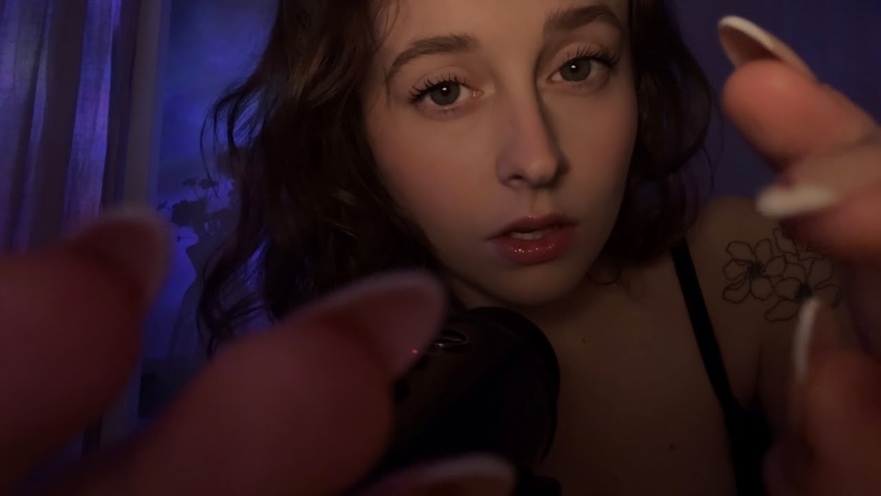ASMR highly requested mouth sounds with SUPER CLOSE trigger words