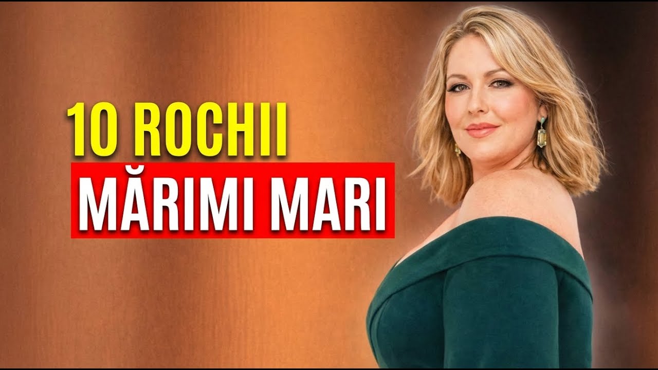 10 ROCHII care maschează burtica și îți avantajează silueta