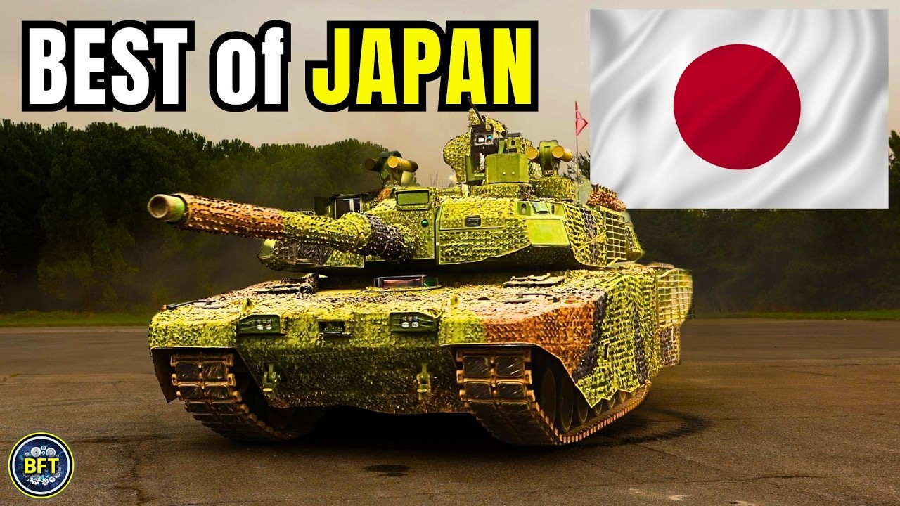 Top 10 Most Powerful Military Vehicles of the Japanese Army! | 2024 Ranking!