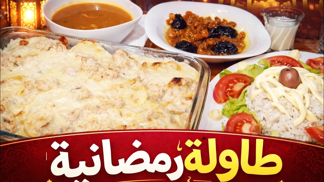 أطباق جزائرية رمضانية 🥰 روتين تحفيزي مليء بالنشاط 💪😍