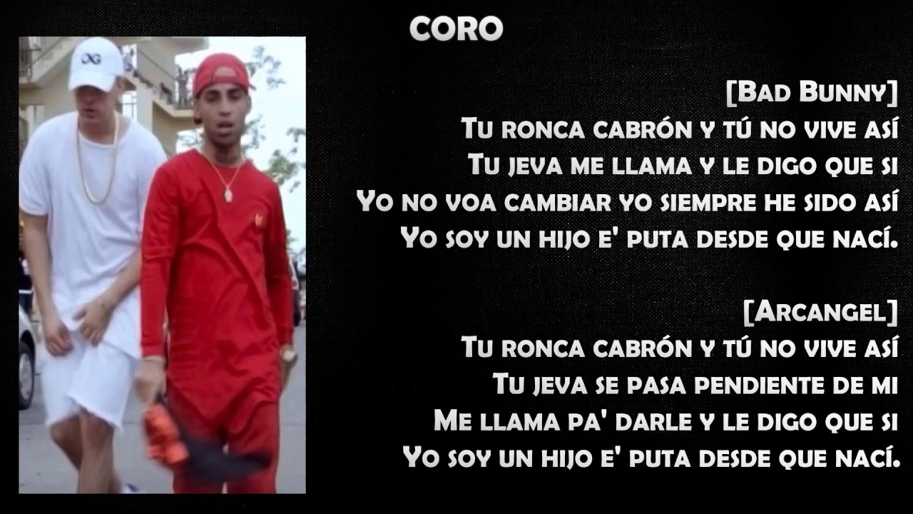 Tu no vive asi (letra)