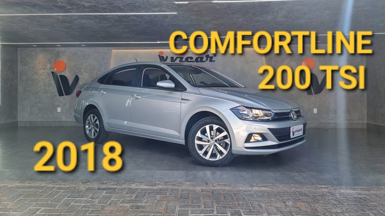 Virtus Comfortline 200 TSI 2018! Avaliação completa do mini jetta, excelente opção de sedã usado!