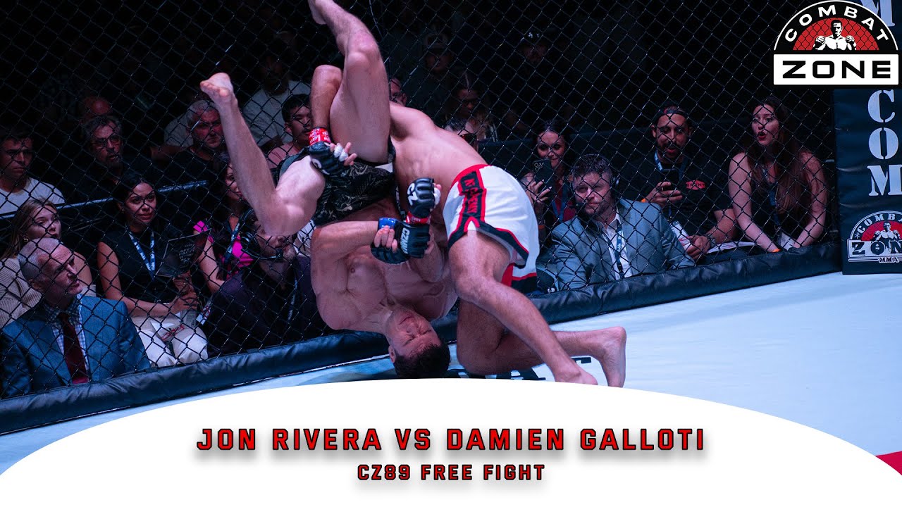 RIVERA GETS IT DONE - Jon Rivera vs Damien Galloti - CZ89 Free Fight