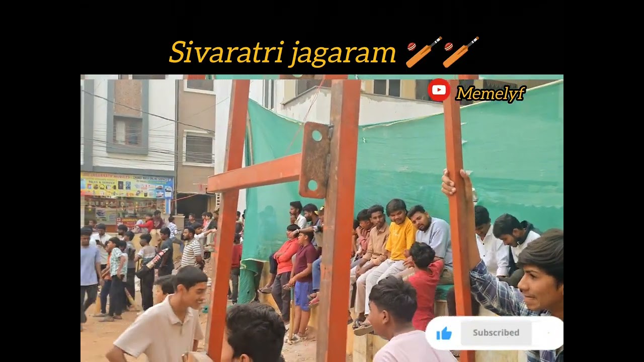 SIVARATRI JAGARAM #cricket#sivaratri#special#mahashivaratri#content#vital#trens#gachibowli#hyderabad