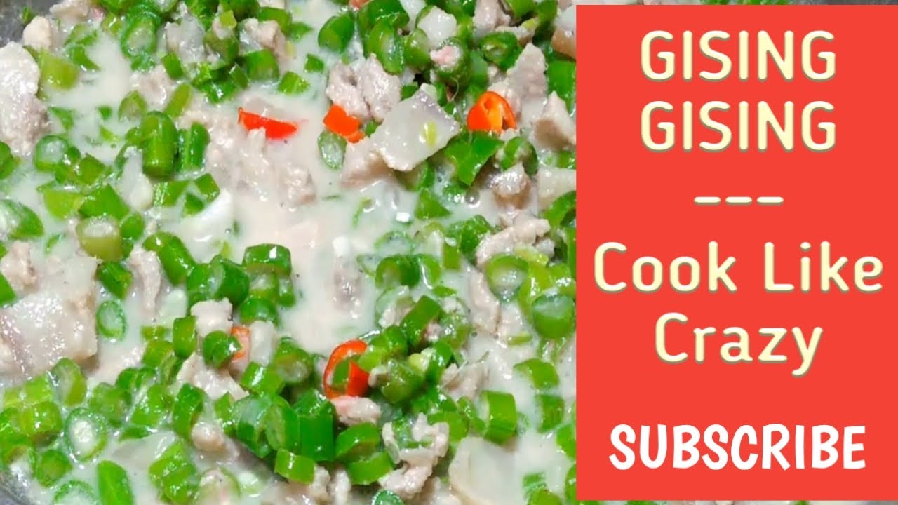 GISING GISING RECIPE (Easy lang) | Kanin pa more! | Cook Like Crazy