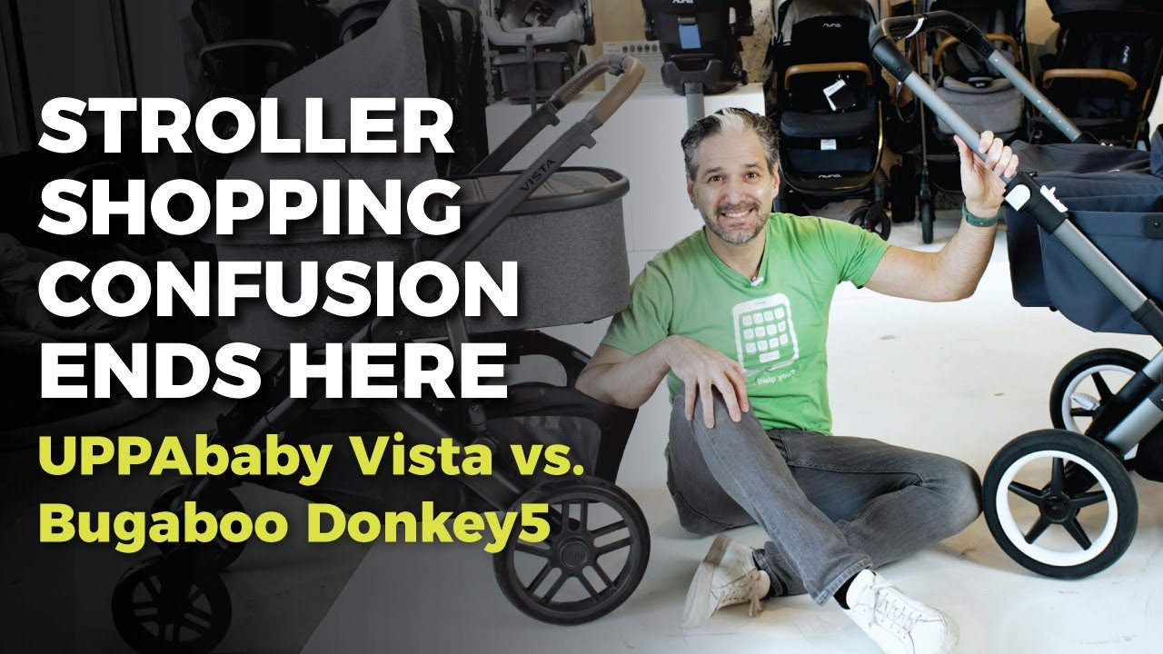 UPPAbaby VISTA V2 vs. Bugaboo Donkey5 Comparison | Best Strollers 2022 | Magic Beans Reviews