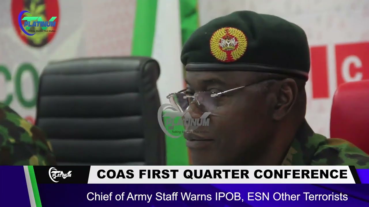 You Can't Threathen Nigeria, Army Chief To IPOB, ESN Others