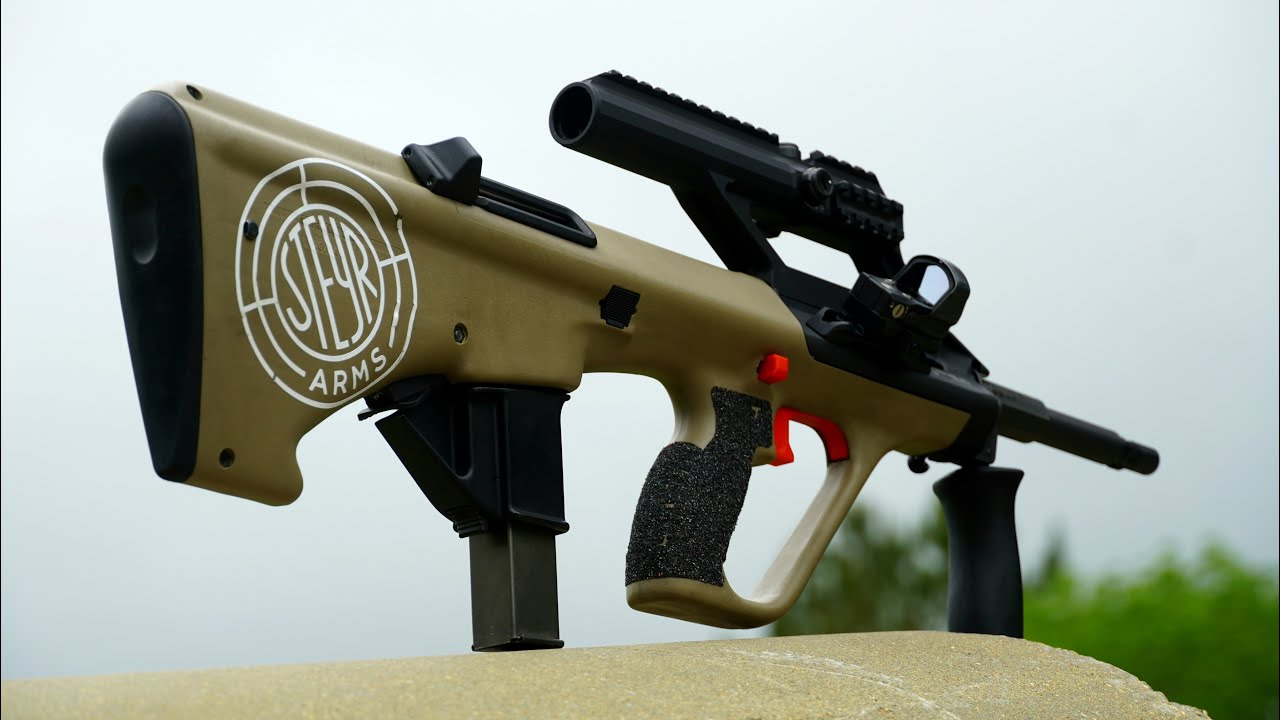 STEYR AUG 9mm explained