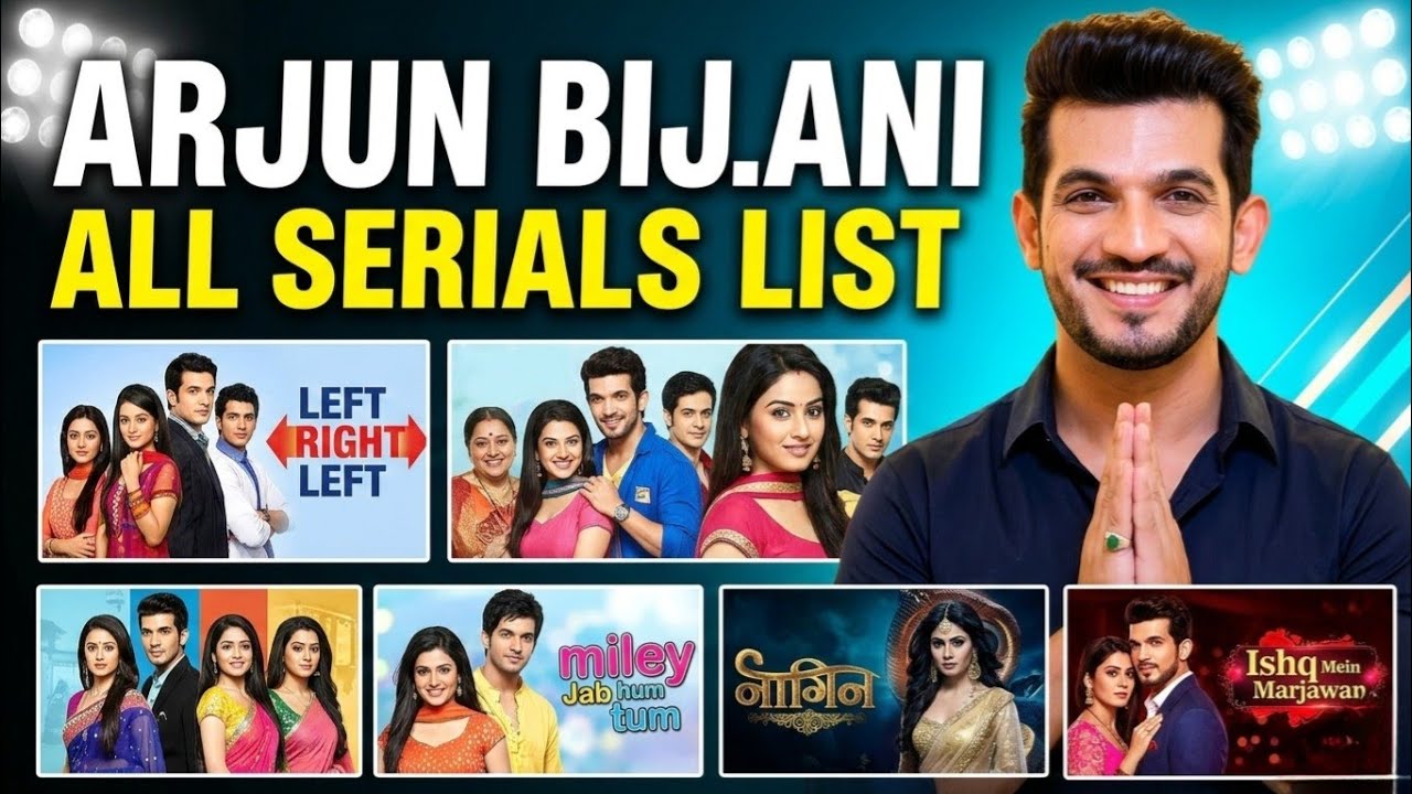 Arjun Bijlani All Serials List | Arjun Bijlani All Serial List | All Serials List Of Arjun Bijlani 