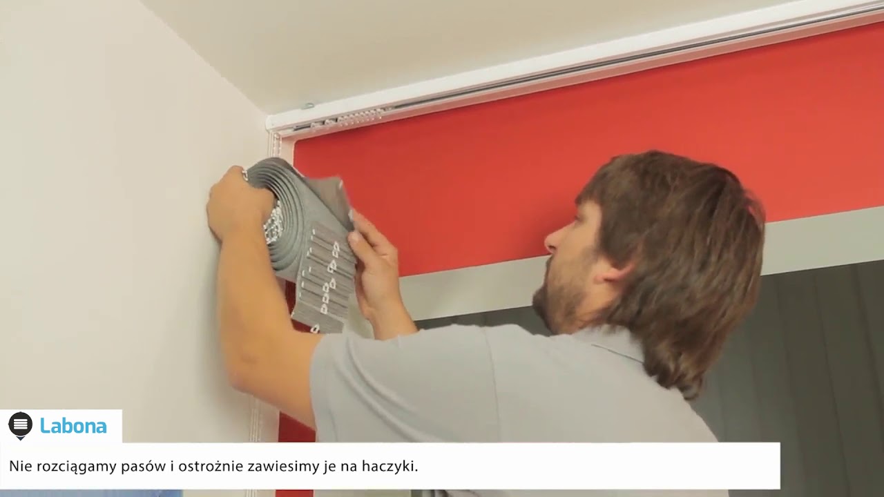 Instrukcja montażu żaluzje pionowe Verticale - Labona.pl
