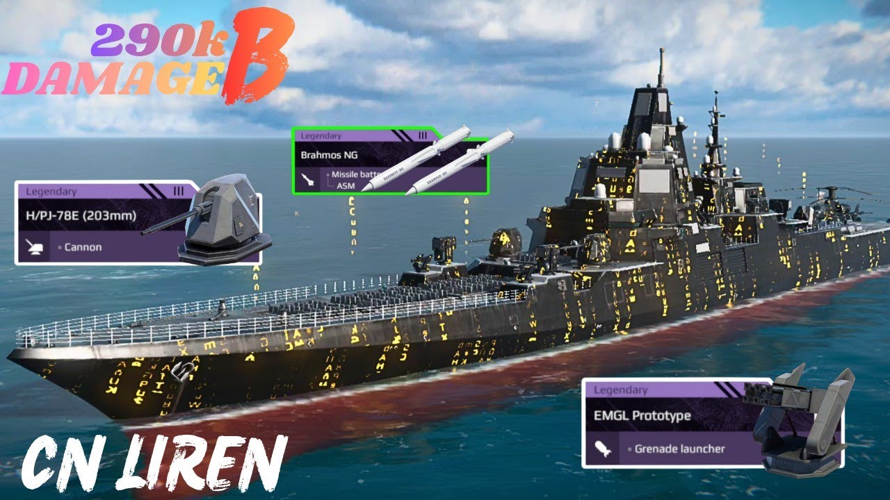 CN LIREN - One of the best Cruise 🔥 Still Worth  💰- modern warships 
