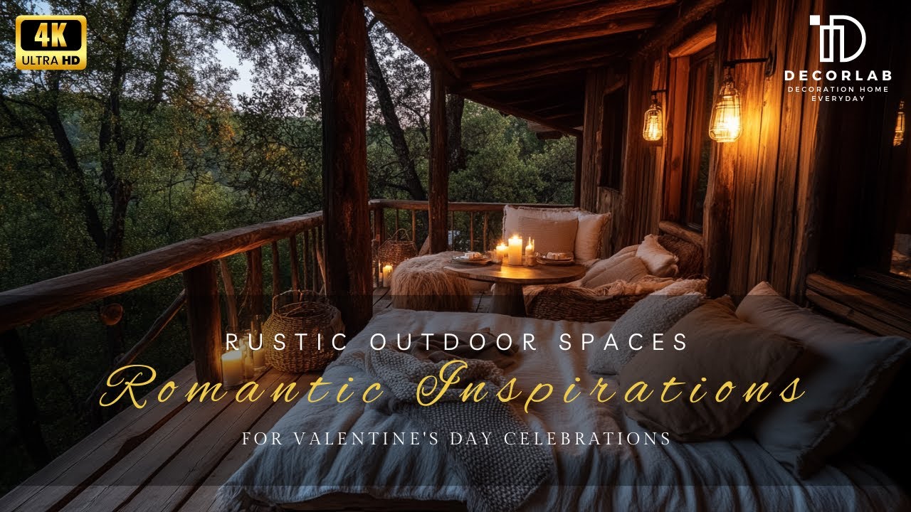 Rustic Outdoor Spaces: Romantic Inspirations for Valentine's Day Celebrations
