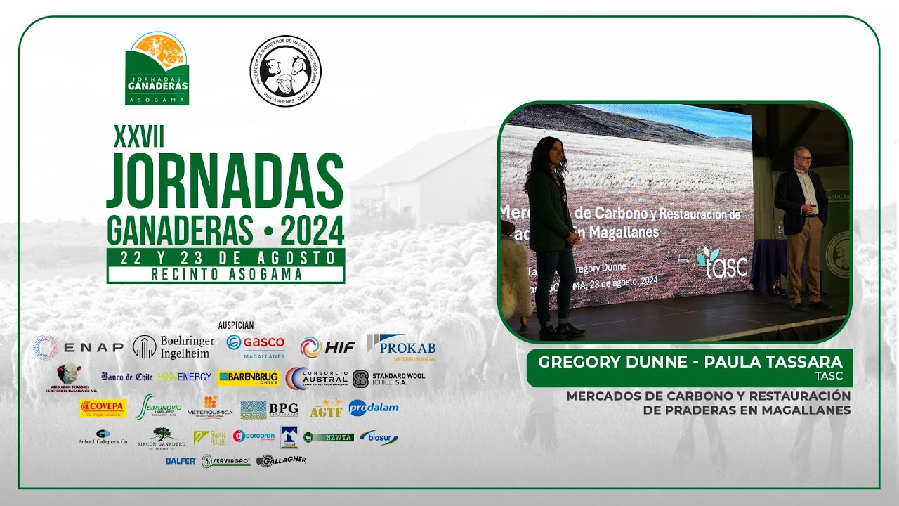 XXVII Jornadas Ganaderas Asogama, Gregory Dunne y Paula Tassara - TASC