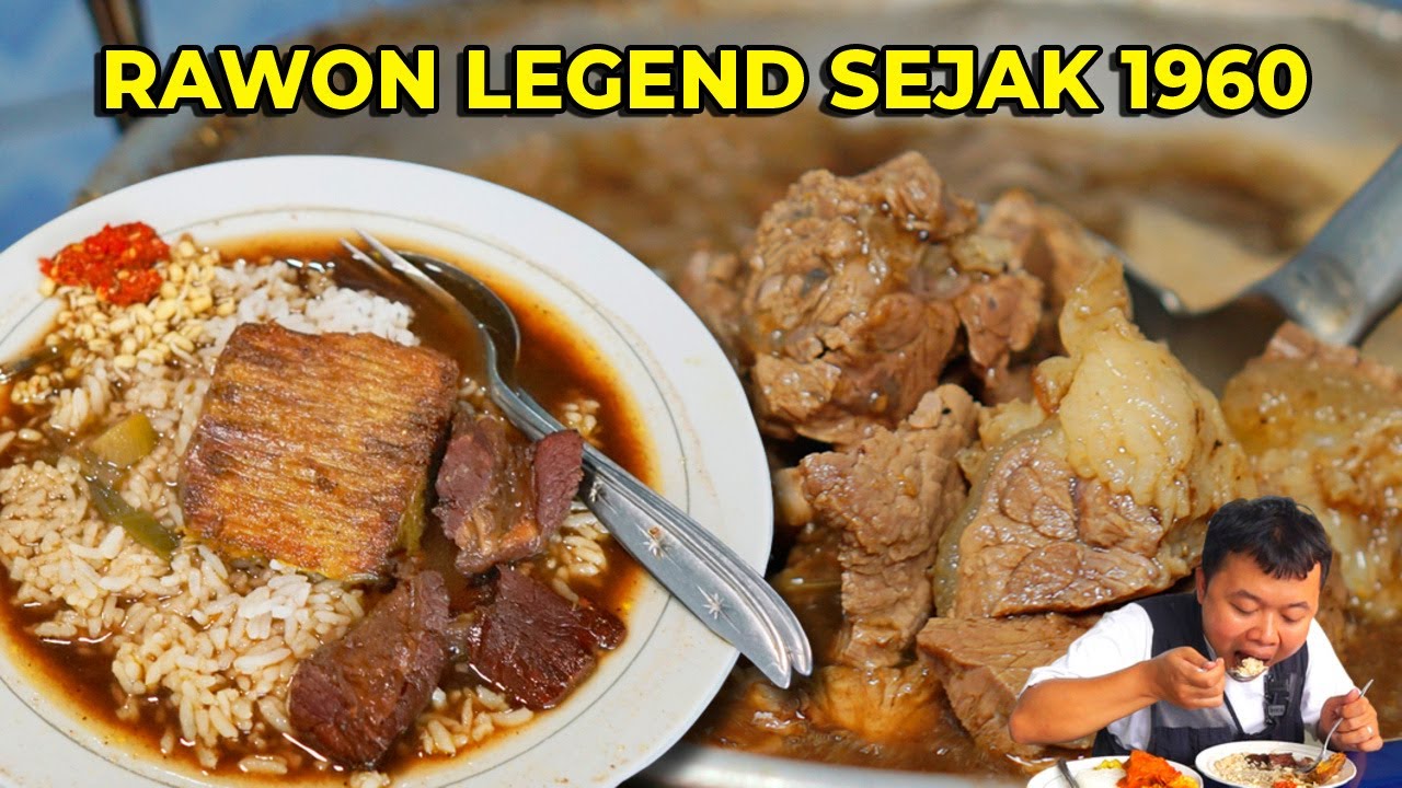 BERAWAL DARI WARUNG PINGGIRAN SAMPE PUNYA RUKO SENDIRI! RAWON LEGEND DI PASURUAN!