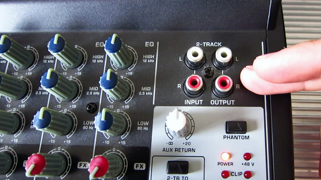 1. C&Oacute;MO GRABAR EL AUDIO EST&Eacute;REO de la MESA DE MEZCLAS en el PC y REPRODUCIRLO DE NUEVO CON EL MIXER